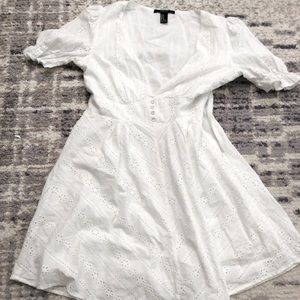 White Islet cotton Dress like new condition